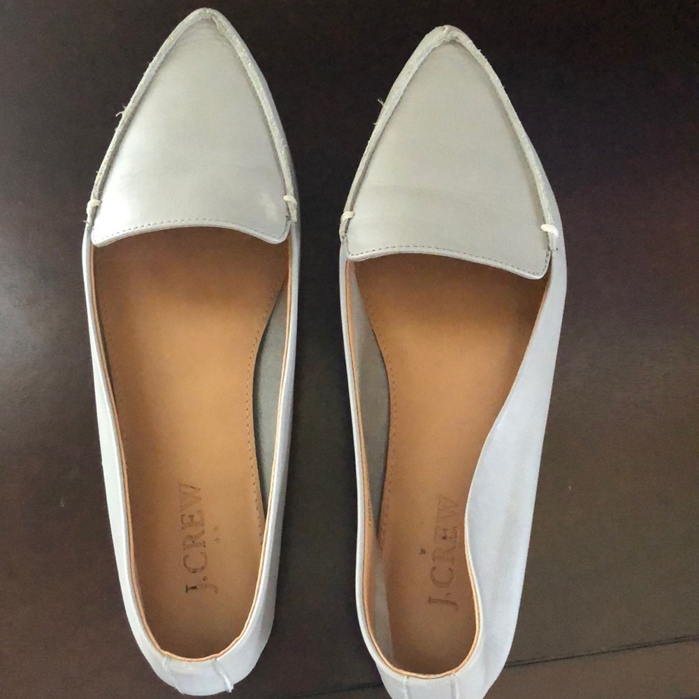 J.Crew leather flats
